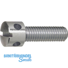 DIN404 M 5x 12 verzinkt Kreuzlochschraube mit Schlitz