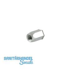 Sechskantblindnietmutter mit reduziertem Kopf M 8x20 Stahl verzinkt