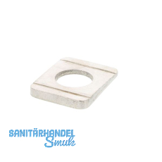 DIN434 M22 Edelstahl A2 Scheibe f�r U-Tr�ger Neigung 8 %