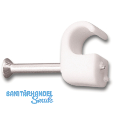 SECOTEC Kabelschelle 8X9 Kunststoff grau SB-15