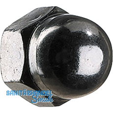 SECOTEC Hutmutter DIN1587 M 12 verzinkt-blau KP-25