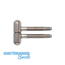 SECOTEC Einbohrband, 16 mm, mit Rundkopf, Stahl verchromt SB-2 SECOTEC Einbohrband, 16 mm, mit Rundkopf, Stahl verchromt SB-2