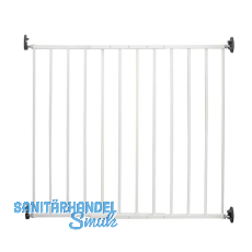 T�r- und Treppenschutzgitter Basic H 75 X B 68 - 106 cm, Stahl wei�