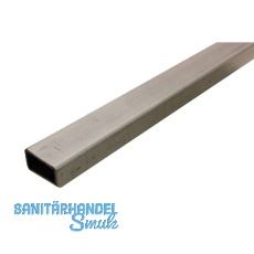 Edelstahl - Rechteckrohr 1.4301, ungeschliffen 50/30/2 mm