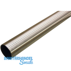 Edelstahl - Rundrohr 1.4301, geschliffen K240 48,3/2 mm