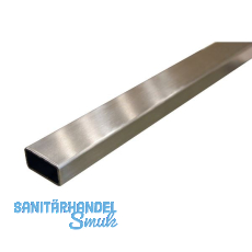 Edelstahl - Rechteckrohr 1.4301, geschliffen K240 25/10/1,5 mm Edelstahl - Rechteckrohr 1.4301, geschliffen K240 25/10/1,5 mm