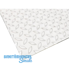 Edelstahl - Tr�nenblech 1.4301, Mandorla 2000/1000/3-4,5 mm