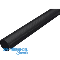 Aluminium Rundstange AlMgSi0,5 Eloxiert E6/C35 12mm, schwarz
