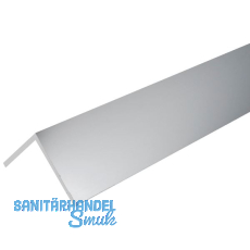 Aluminium Winkel AlMgSi0,5 Eloxiert E6/EV1 gleichschenkelig 10/10/2 mm, silber Aluminium Winkel AlMgSi0,5 Eloxiert E6/EV1 gleichschenkelig 10/10/2 mm, silber