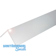 Aluminium Winkel AlMgSi0,5 Glanzchrom poliert, gleichschenkelig 20/20/2 mm