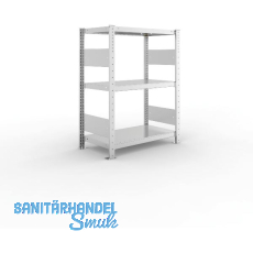 META Steck-Grundregal 1025 x 750 x 400 mm 3 Fachböden 100 kg META Steck-Grundregal 1025 x 750 x 400 mm 3 Fachböden 100 kg