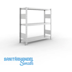 META Steck-Grundregal 1025 x 1000 x 300 mm 3 Fachböden 150 kg META Steck-Grundregal 1025 x 1000 x 300 mm 3 Fachböden 150 kg