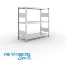 META Steck-Grundregal 1025 x 1000 x 400 mm 3 Fachböden 150 kg META Steck-Grundregal 1025 x 1000 x 400 mm 3 Fachböden 150 kg