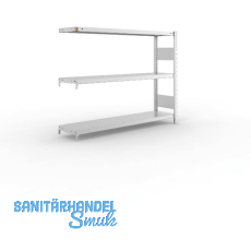 META Steck-Anbauregal 1025 x 1300 x 300 mm 3 Fachböden 230 kg META Steck-Anbauregal 1025 x 1300 x 300 mm 3 Fachböden 230 kg