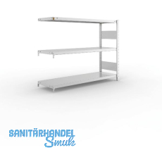 META Steck-Anbauregal 1025 x 1300 x 400 mm 3 Fachböden 230 kg META Steck-Anbauregal 1025 x 1300 x 400 mm 3 Fachböden 230 kg