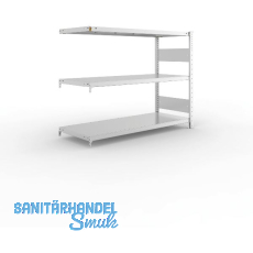 META Steck-Anbauregal 1025 x 1300 x 500 mm 3 Fachb�den 230 kg