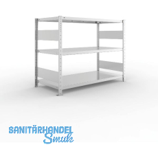 META Steck-Grundregal 1025 x 1300 x 600 mm 3 Fachböden 230 kg META Steck-Grundregal 1025 x 1300 x 600 mm 3 Fachböden 230 kg