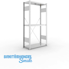 META Steck-Grundregal 1500 x 750 x 300 mm 3 Fachböden 100 kg META Steck-Grundregal 1500 x 750 x 300 mm 3 Fachböden 100 kg