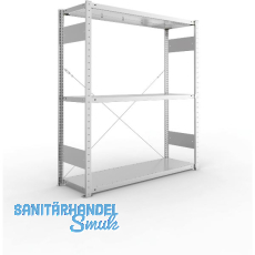 META Steck-Grundregal 1500 x 1300 x 400 mm 3 Fachböden 230 kg META Steck-Grundregal 1500 x 1300 x 400 mm 3 Fachböden 230 kg