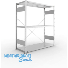 META Steck-Grundregal 1500 x 1300 x 500 mm 3 Fachböden 230 kg META Steck-Grundregal 1500 x 1300 x 500 mm 3 Fachböden 230 kg