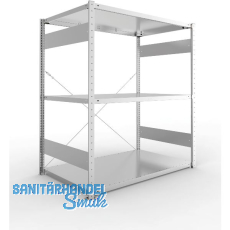 META Steck-Grundregal 1500 x 1300 x 800 mm 3 Fachböden 230 kg META Steck-Grundregal 1500 x 1300 x 800 mm 3 Fachböden 230 kg