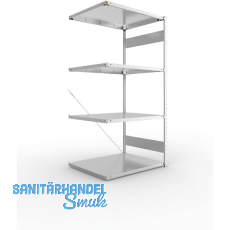 META Steck-Anbauregal 2000 x 1000 x 800 mm 4 Fachböden 230 kg META Steck-Anbauregal 2000 x 1000 x 800 mm 4 Fachböden 230 kg