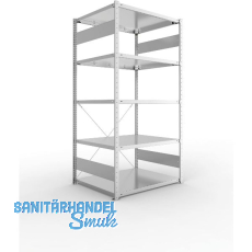 META Steck-Grundregal 2000 x 1000 x 800 mm 5 Fachböden 230 kg META Steck-Grundregal 2000 x 1000 x 800 mm 5 Fachböden 230 kg