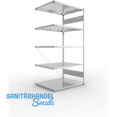 META Steck-Anbauregal 2000 x 1000 x 800 mm 5 Fachböden 230 kg META Steck-Anbauregal 2000 x 1000 x 800 mm 5 Fachböden 230 kg