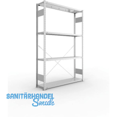 META Steck-Grundregal 2000 x 1300 x 300 mm 4 Fachb�den 230 kg