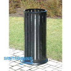 Metallabfallbehälter schwarz 55 Liter Metallabfallbehälter schwarz 55 Liter