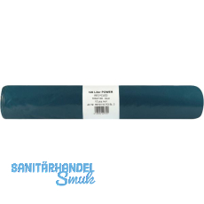 M�lls�cke Polyethylen 120 Liter, 60 my 700 x 1100 mm ohne Zugband blau
