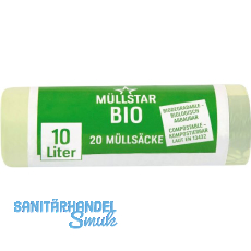 Bio M�lls�cke ohne Griff 10 Liter, 14 my 390 x 440 mm ohne Zugband