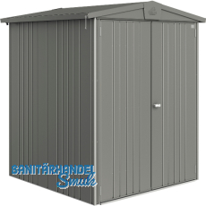 BIOHORT Gerätehaus Europa 2 quarzgrau-metallic BIOHORT Gerätehaus Europa 2 quarzgrau-metallic