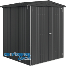 BIOHORT Gerätehaus Europa 2 dunkelgrau-metallic BIOHORT Gerätehaus Europa 2 dunkelgrau-metallic