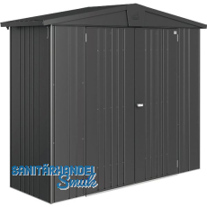 BIOHORT Gerätehaus Europa 2A dunkelgrau-metallic BIOHORT Gerätehaus Europa 2A dunkelgrau-metallic