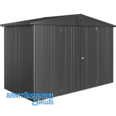 BIOHORT Gerätehaus Europa 4A dunkelgrau-metallic BIOHORT Gerätehaus Europa 4A dunkelgrau-metallic