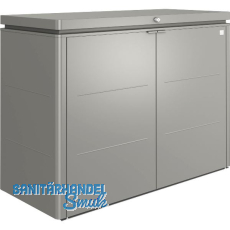 BIOHORT Gartenschrank HighBoard 160 quarzgrau-metallic BIOHORT Gartenschrank HighBoard 160 quarzgrau-metallic
