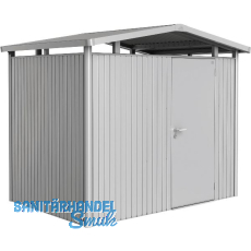 BIOHORT Gerätehaus Panorama P2 silber-metallic 1-türig BIOHORT Gerätehaus Panorama P2 silber-metallic 1-türig