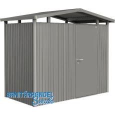 BIOHORT Gerätehaus Panorama P1 quarzgrau-metallic 1-türig BIOHORT Gerätehaus Panorama P1 quarzgrau-metallic 1-türig