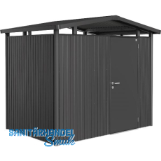 BIOHORT Ger�tehaus Panorama P2 dunkelgrau-metallic 1-t�rig