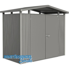 BIOHORT Ger�tehaus Panorama P1 quarzgrau-metallic 2-t�rig