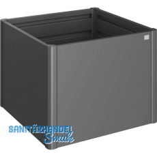 BIOHORT Hochbeet 1 x 1 dunkelgrau-metallic