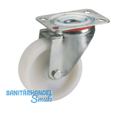 D�RNER + HELMER Lenkrolle Polyamid-Rad 100 mm 200 kg