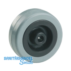 DÖRNER + HELMER Rad Gummi Kunststoff-Felge 100 mm 70 kg DÖRNER + HELMER Rad Gummi Kunststoff-Felge 100 mm 70 kg