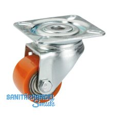 DÖRNER + HELMER Lenkrolle Polyurethan 35 mm 100 kg DÖRNER + HELMER Lenkrolle Polyurethan 35 mm 100 kg