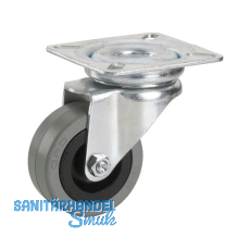 DÖRNER + HELMER Lenkrolle Gummi 50 mm 45 kg DÖRNER + HELMER Lenkrolle Gummi 50 mm 45 kg