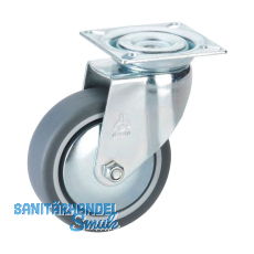 DÖRNER + HELMER Lenkrolle TPE Fadenschutz 75 mm 50 kg DÖRNER + HELMER Lenkrolle TPE Fadenschutz 75 mm 50 kg