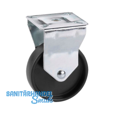 DÖRNER + HELMER Bockrolle Kunststoff-Rad schwarz 50 mm 50 kg DÖRNER + HELMER Bockrolle Kunststoff-Rad schwarz 50 mm 50 kg