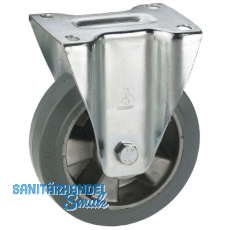 DÖRNER + HELMER Bockrolle Elastik Alufelge 250 mm 300 kg DÖRNER + HELMER Bockrolle Elastik Alufelge 250 mm 300 kg