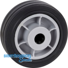 DÖRNER + HELMER Rad TPE Polypropylen-Felge 80 mm 50 kg DÖRNER + HELMER Rad TPE Polypropylen-Felge 80 mm 50 kg